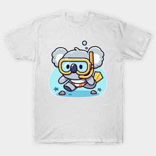 Koala Snorkeling T-Shirt